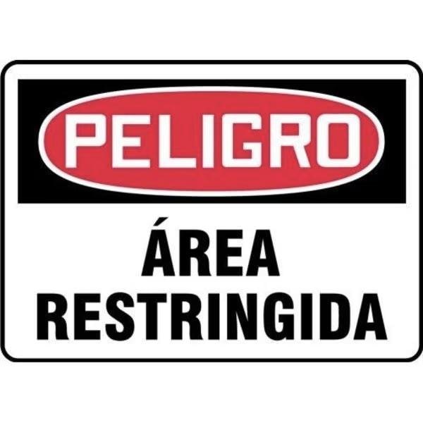 Accuform OSHA DANGER SAFETY SIGN RESTRICTED SHMADM149VS SHMADM149VS - main